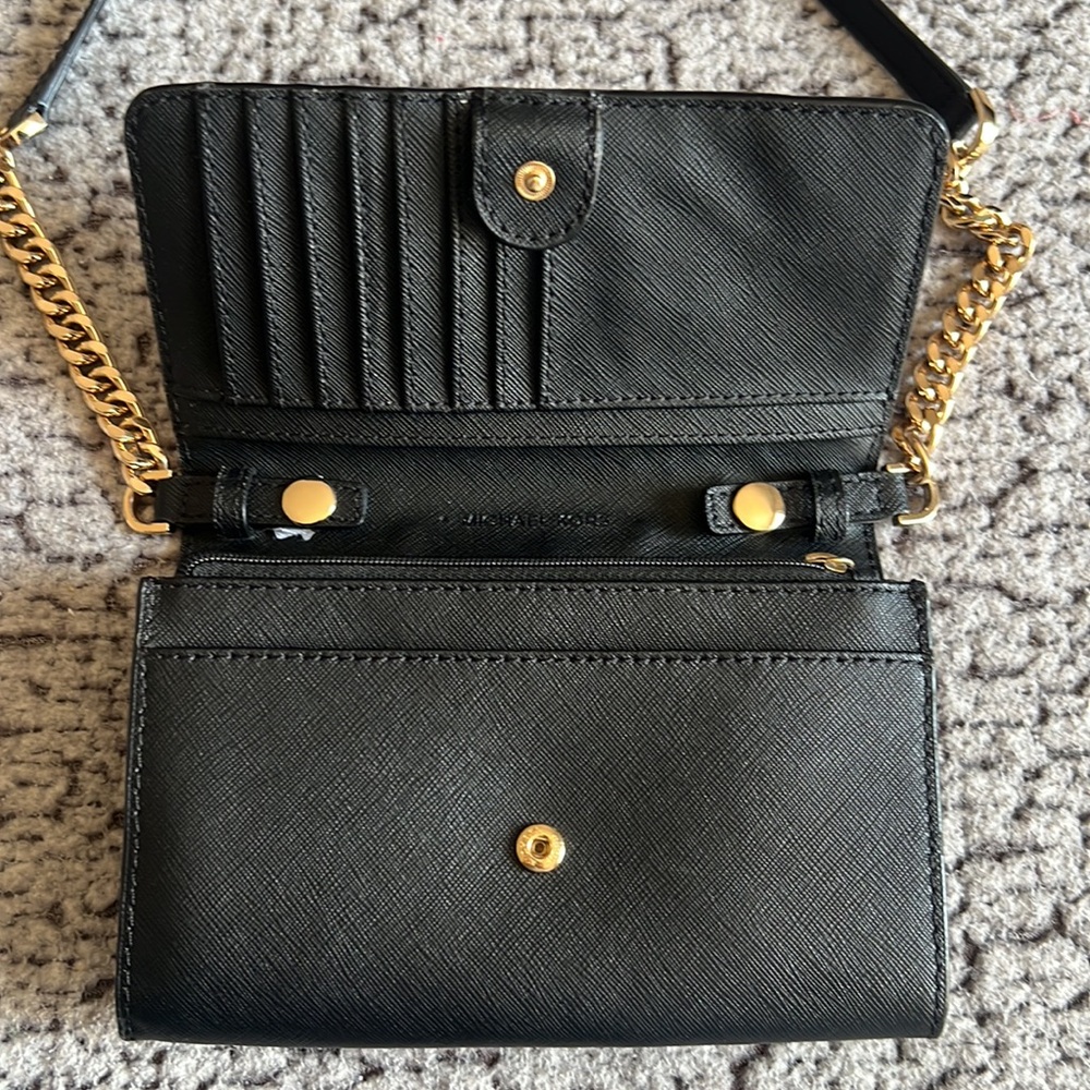 Michael Kors Crossbody Black Purse - Picture 9 of 16